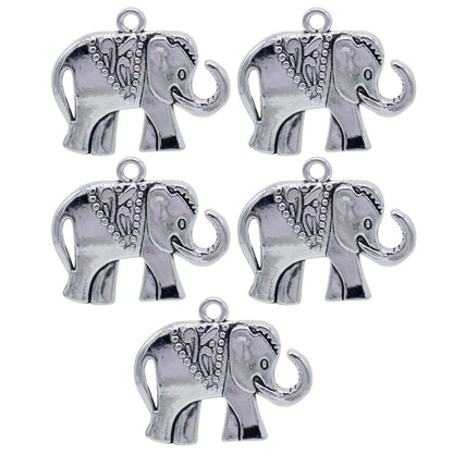 Gift To Love | Metal Craft Fitting Elephant | Pcs : 5 Pcs | Code : MC-4637