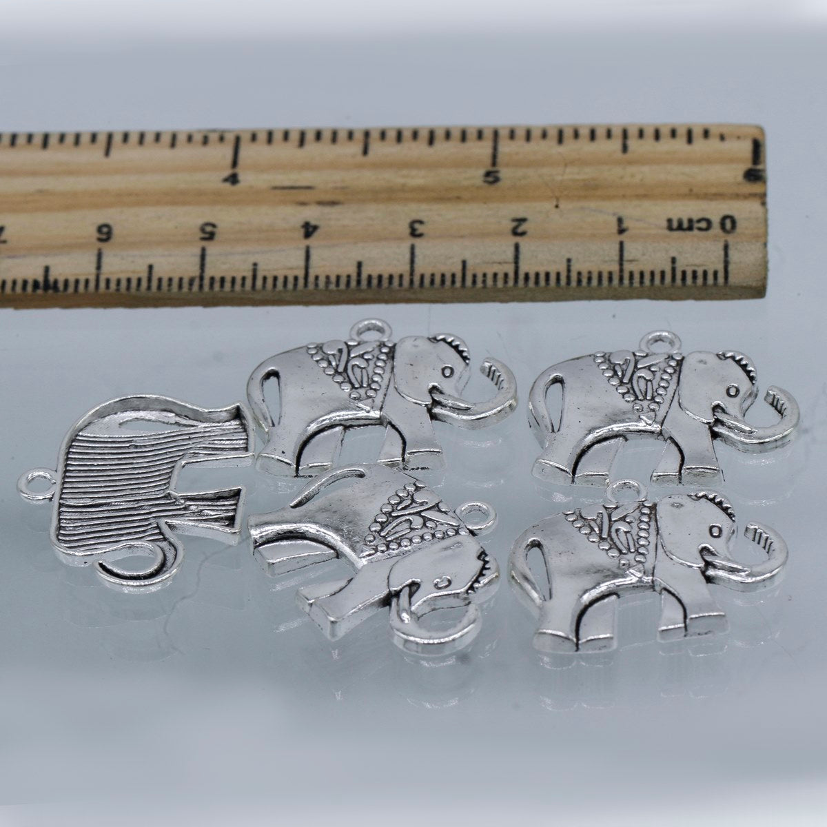 Gift To Love | Metal Craft Fitting Elephant | Pcs : 5 Pcs | Code : MC-4637