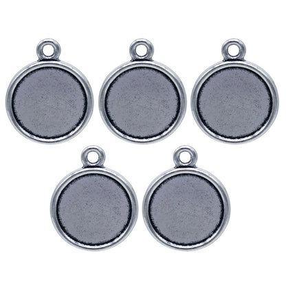 Gift To Love | Metal Craft Fitting Round | Pcs : 5 Pcs | Code : MC-471