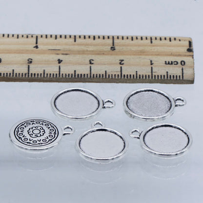 Gift To Love | Metal Craft Fitting Round | Pcs : 5 Pcs | Code : MC-471