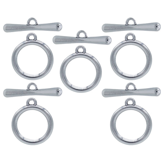 Gift To Love | Metal Craft Fitting Set Toggle Clasp | Pcs : 5 Pcs | Code : MC-5042