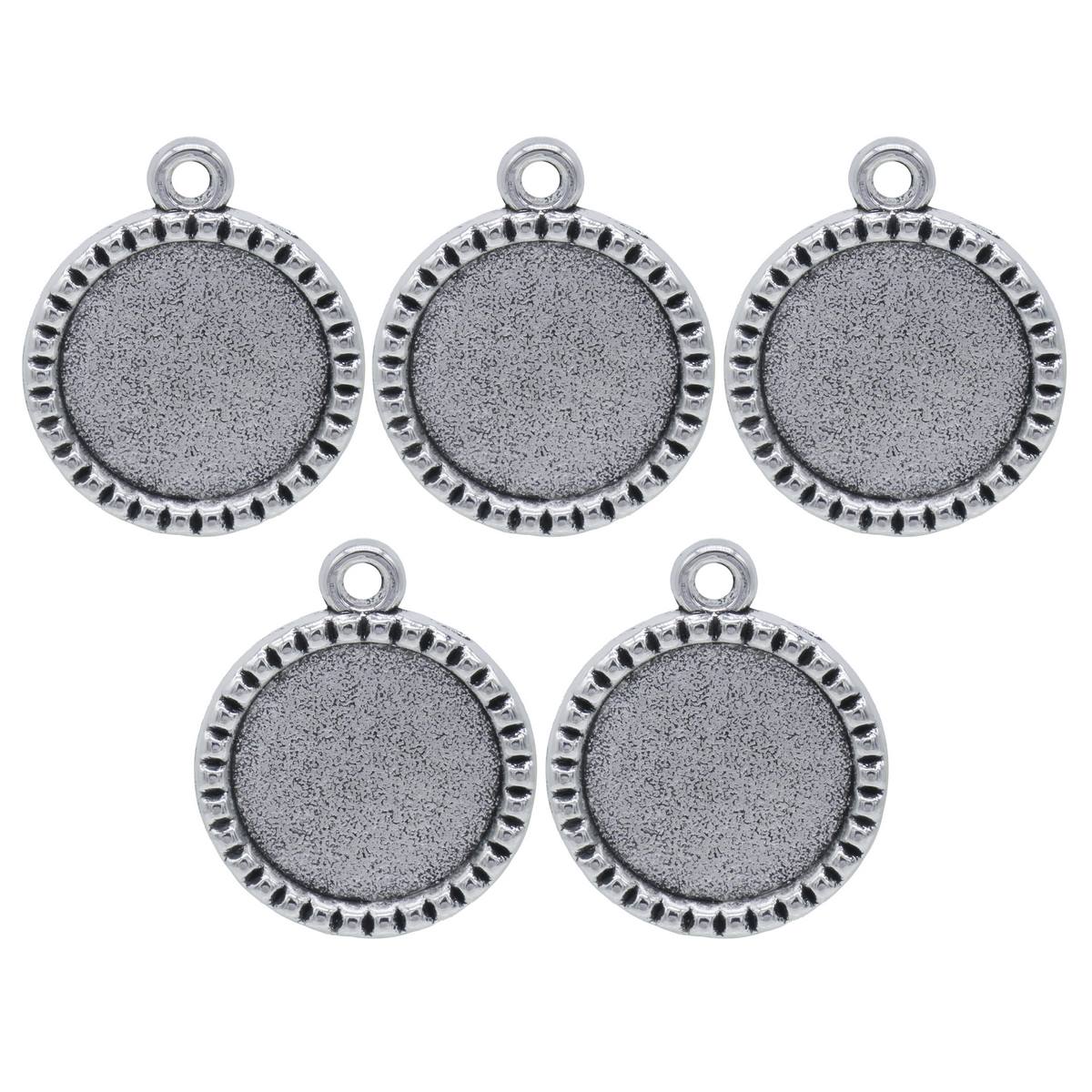 Gift To Love | Metal Craft Fitting Round | Pcs : 5 Pcs | Code : MC-5194