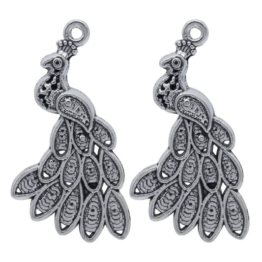 Gift To Love | Metal Craft Fitting Peacock | Pcs : 2 Pcs | Code : MC-5290