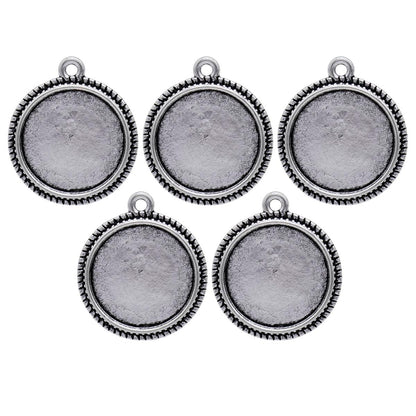 Gift To Love | Metal Craft Fitting Round | Pcs : 5 Pcs | Code : MC-5324
