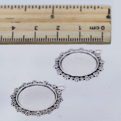 Gift To Love | Metal Craft Fitting Round | Pcs : 2 Pcs | Code : MC-5353