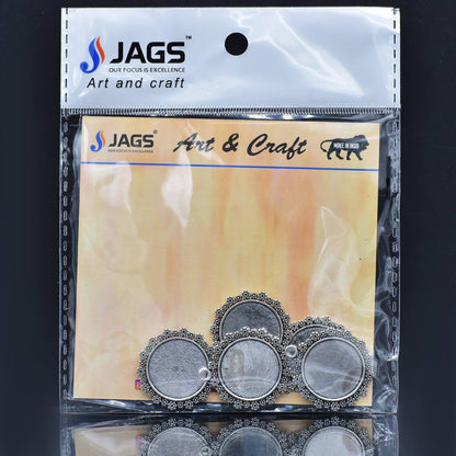 Gift To Love | Metal Craft Fitting Round | Pcs : 2 Pcs | Code : MC-5353