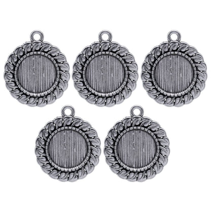 Gift To Love | Metal Craft Fitting Round Mirror | Pcs : 5 Pcs | Code : MC-5441