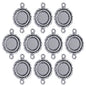 Gift To Love | Metal Craft Fitting Round Double Hole | Pcs : 10 Pcs | Code : MC-578