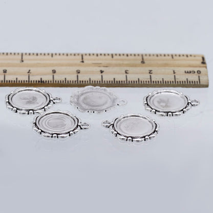 Gift To Love | Metal Craft Fitting Round | Pcs : 5 Pcs | Code : MC-579