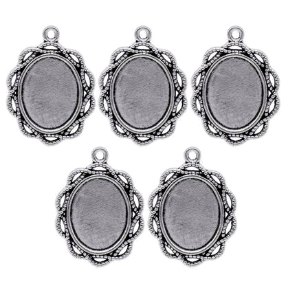 Gift To Love | Metal Craft Fitting Oval Mirror | Pcs : 5 Pcs | Code : MC-589