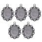 Gift To Love | Metal Craft Fitting Oval Mirror | Pcs : 5 Pcs | Code : MC-589