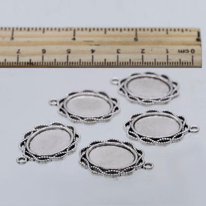Gift To Love | Metal Craft Fitting Oval Mirror | Pcs : 5 Pcs | Code : MC-589