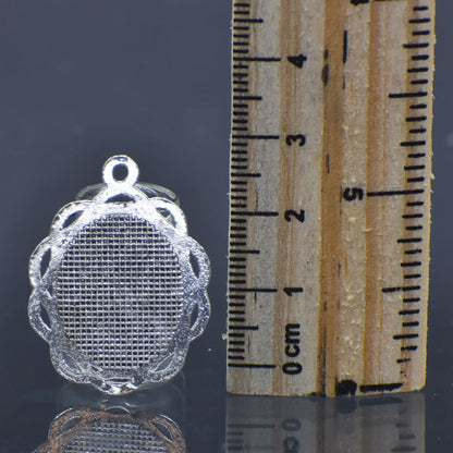 Gift To Love | Metal Craft Fitting Oval Mirror | Pcs : 5 Pcs | Code : MC-589