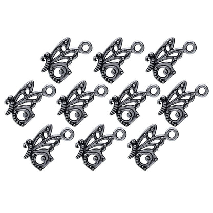 Gift To Love | Metal Craft Fitting Butterfly Bead | Pcs : 10 Pcs | Code : MC-608