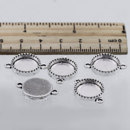 Gift To Love | Metal Craft Fitting Round Double Hole | Pcs : 5 Pcs | Code : MC-958