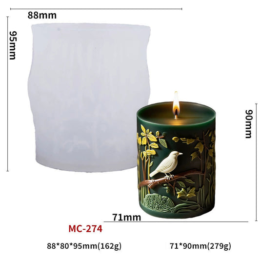 Gift To Love | Silicon Candle Mould | Code : MC274