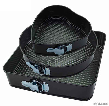 Gift To Love | Metal Cake Mould | Pcs : Set Of 3 | Code : MCM300