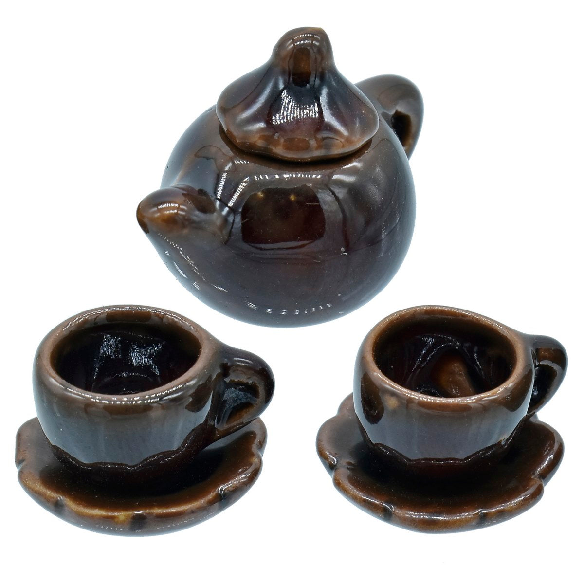 Gift To Love | Miniature Ceramics Tea Pot Set | Color : Full | Code : MCP-06