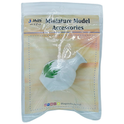 Gift To Love | Miniature Ceramics Flower Pot | Color : Printed Colour | Pcs : 1 Pc Set | Code : MCP-22