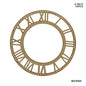 Gift To Love | Mdf Cutout Roman Watch Round | Size : 6 Inch | Pcs : 10 Pc | Code : MCRW6