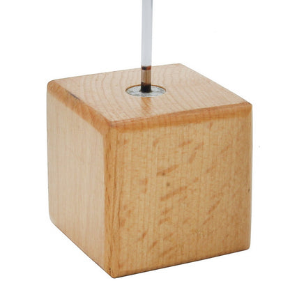 Gift To Love | Massage Clip Stand Wooden Base | Size : 2 X 2 Inch | Code : MCS000
