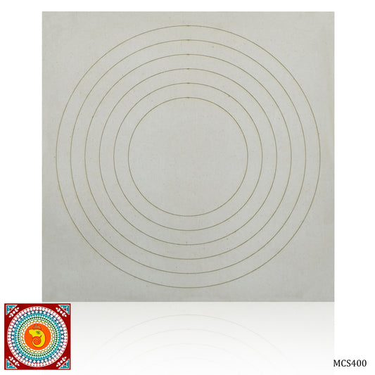 Gift To Love | Mdf Cutout Square | Size : 4 Mm X 10 Inch | Code : MCS400
