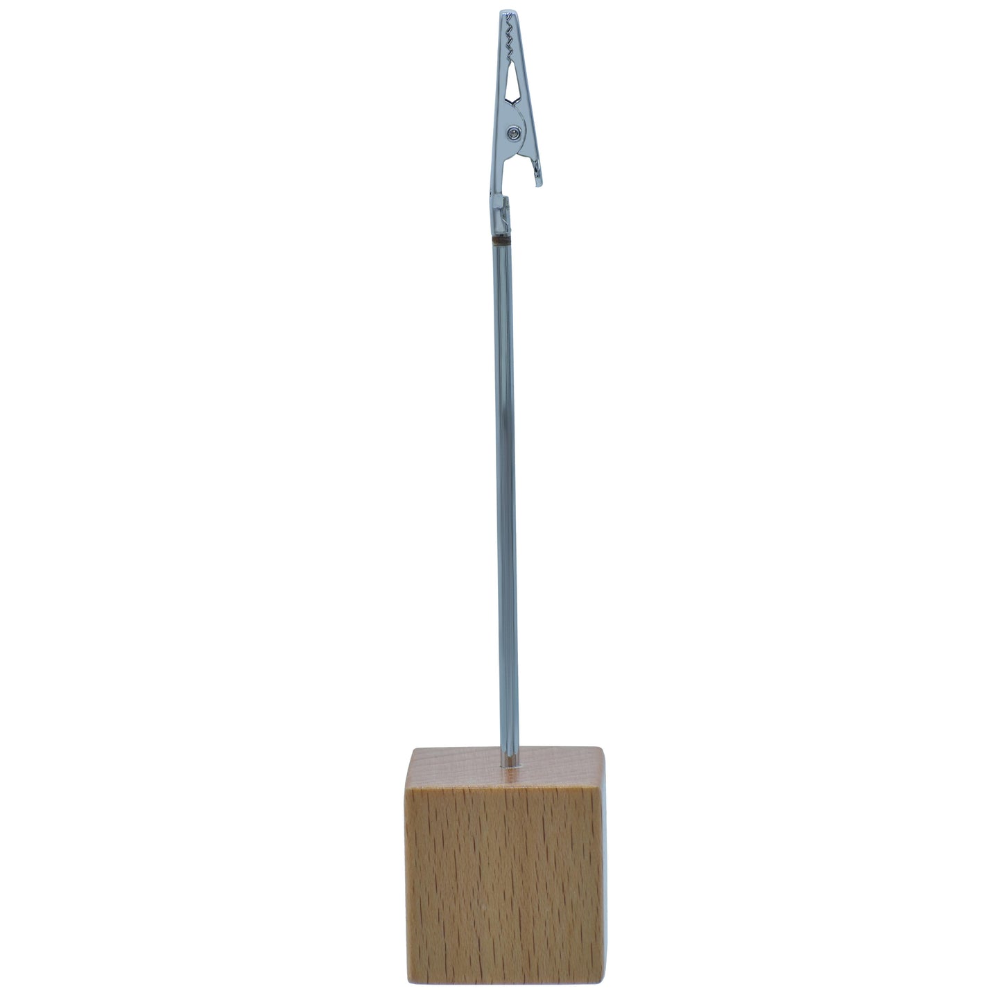 Gift To Love | Message Clip Stand Wooden Base | Size : 1.25 X 1.25 Inch | Code : MCSW00