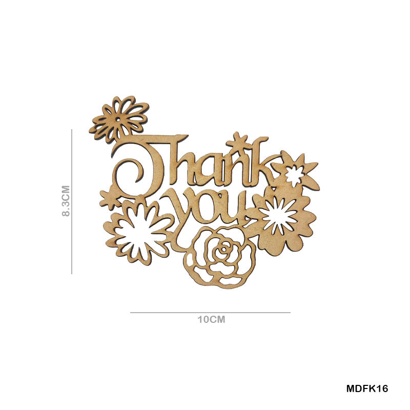 Gift To Love | Mdf Cutout | Code : MDFK16