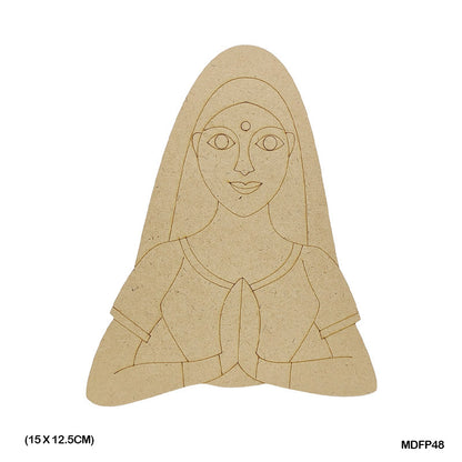 MDF CUTOUT ENGRAVED (MDFP48) - GIFT TO LOVE