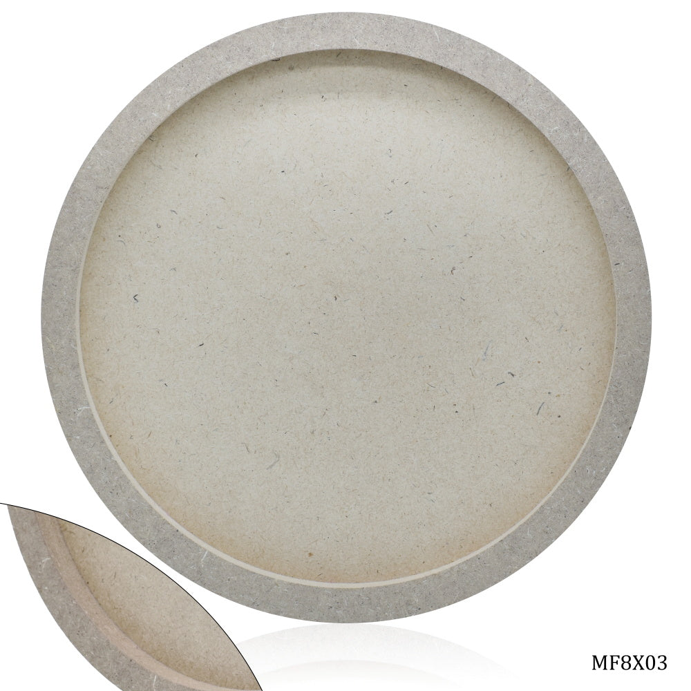 Gift To Love | Mdf Frame Round | Size : 11 Mm X 15 Mm 8 Inch | Code : MF8X03