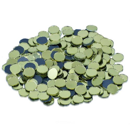 Gift To Love | Mirror For Lippan Art Gold Round Medium 50G | Code : MFLA02