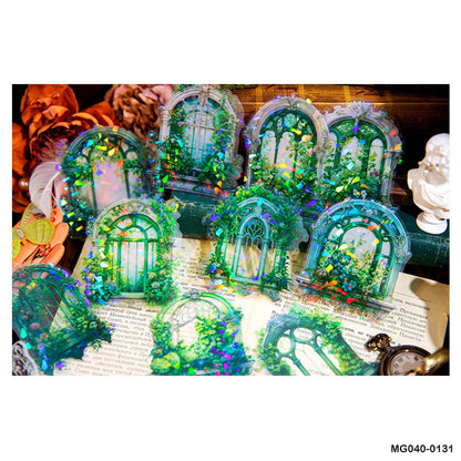Gift To Love | Mysterious Window Deco Sticker | Pcs : 10 Pcs | Code : MG0400131