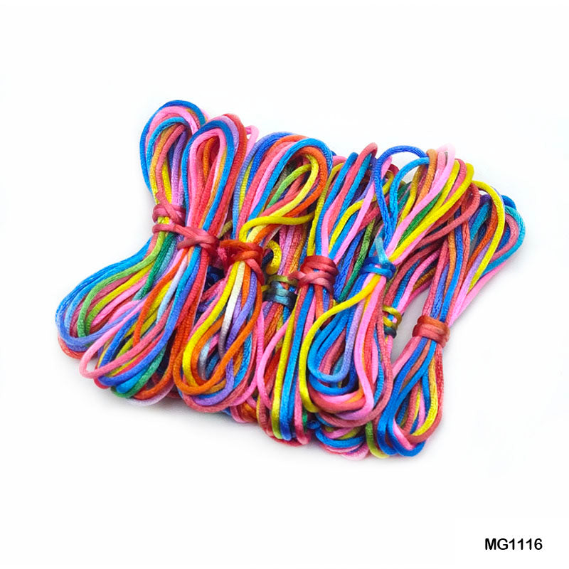 Satin Handicraft Thread (3Mtrx12Pcs) (Mg1116)-Gift To Love-Art & Craft
