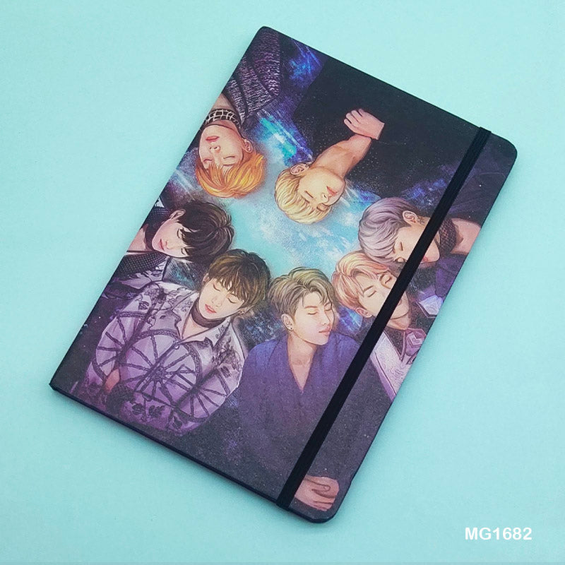 Mg1682 Bts Note Book (21X14.5Cm) A5 – GIFT TO LOVE