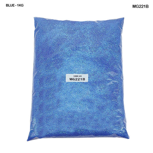 Gift To Love | Neon Glitter Powder | Color : Blue | Size : 1 Kg | Code : MG221B