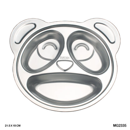 Gift To Love | Food Plate Panda | Size : 21.5 X 18 Cm | Code : MG2335