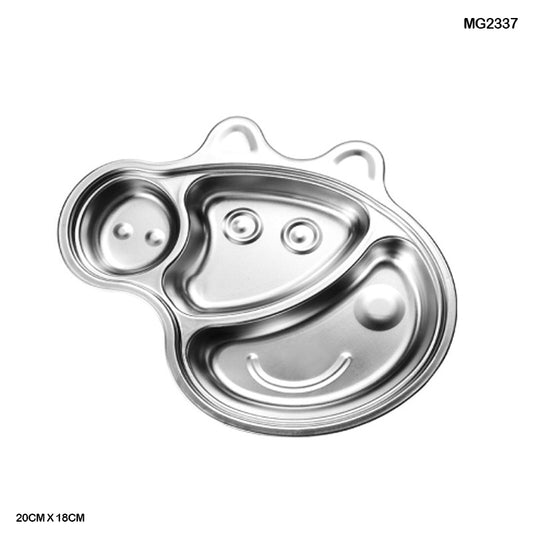 Gift To Love | Food Plate Peppa Pig | Size : 20 X 18 Cm | Code : MG2337