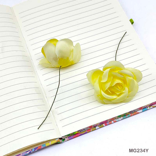Gift To Love | Rose Flower | Color : Yellow | Pcs : 30 Pcs | Code : MG234Y