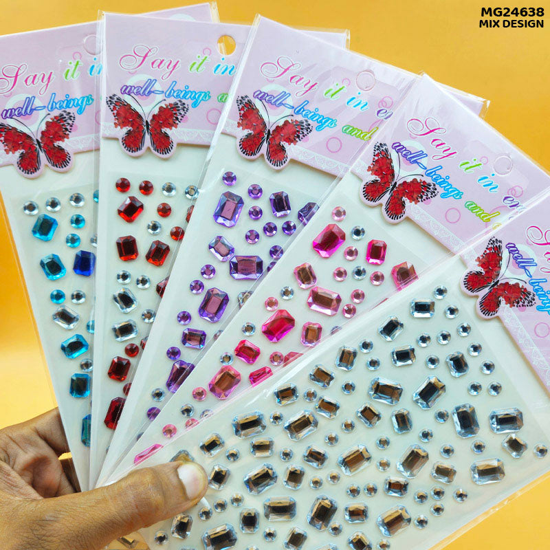 Gift To Love | Bling Car Sticker Eye Shape | Code : MG24638