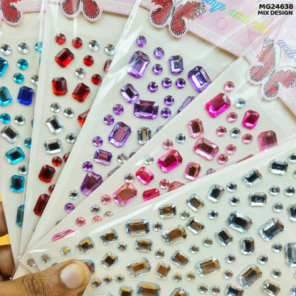 Gift To Love | Bling Car Sticker Eye Shape | Code : MG24638