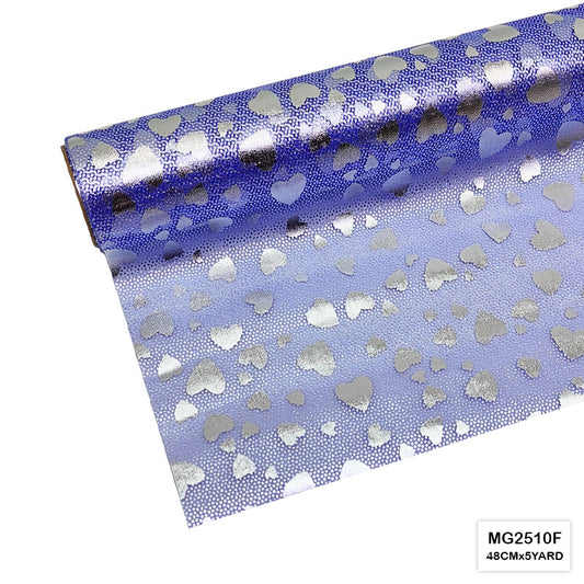 Gift To Love | Silver Mixed Heart Net Roll | Code : MG2510F