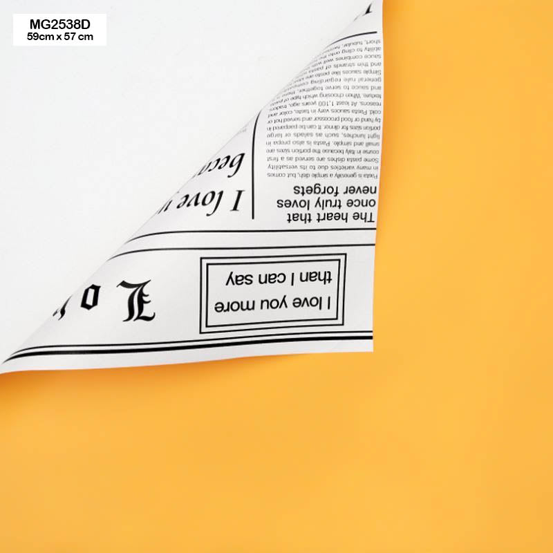 Wrapping Paper Plastic (20 Sheet) Mg2538D