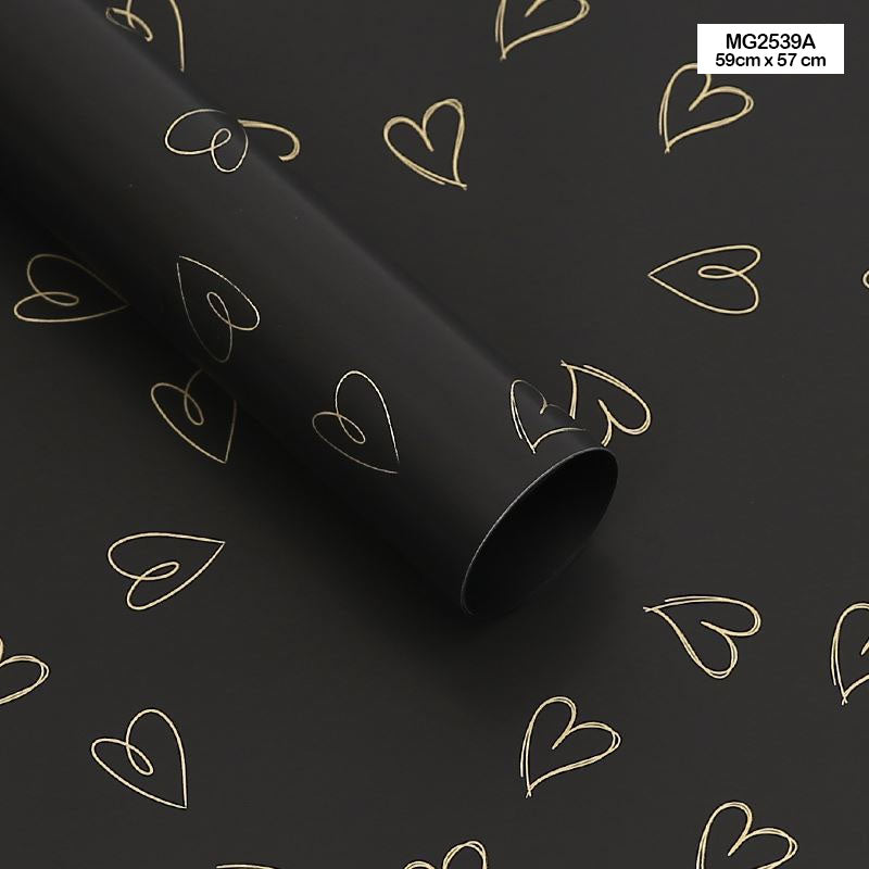 Wrapping Paper Plastic (20 Sheet) Mg2539A-Gift To Love-Art & Craft