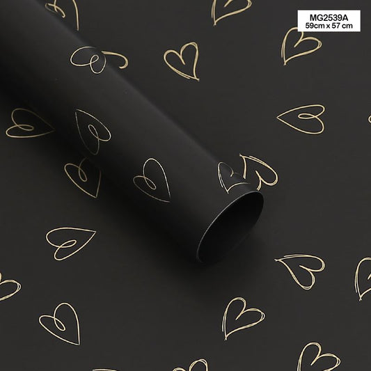 Gift To Love | Wrapping Paper Plastic | Pcs : 20 Sheets | Code : MG2539A