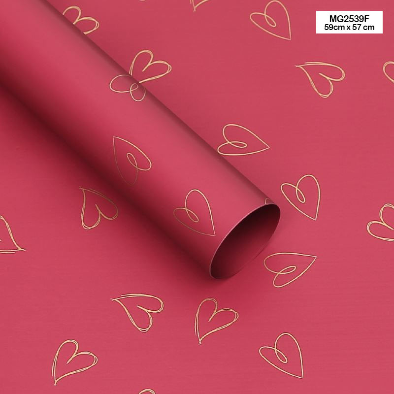 Wrapping Paper Plastic (20 Sheet) Mg2539F