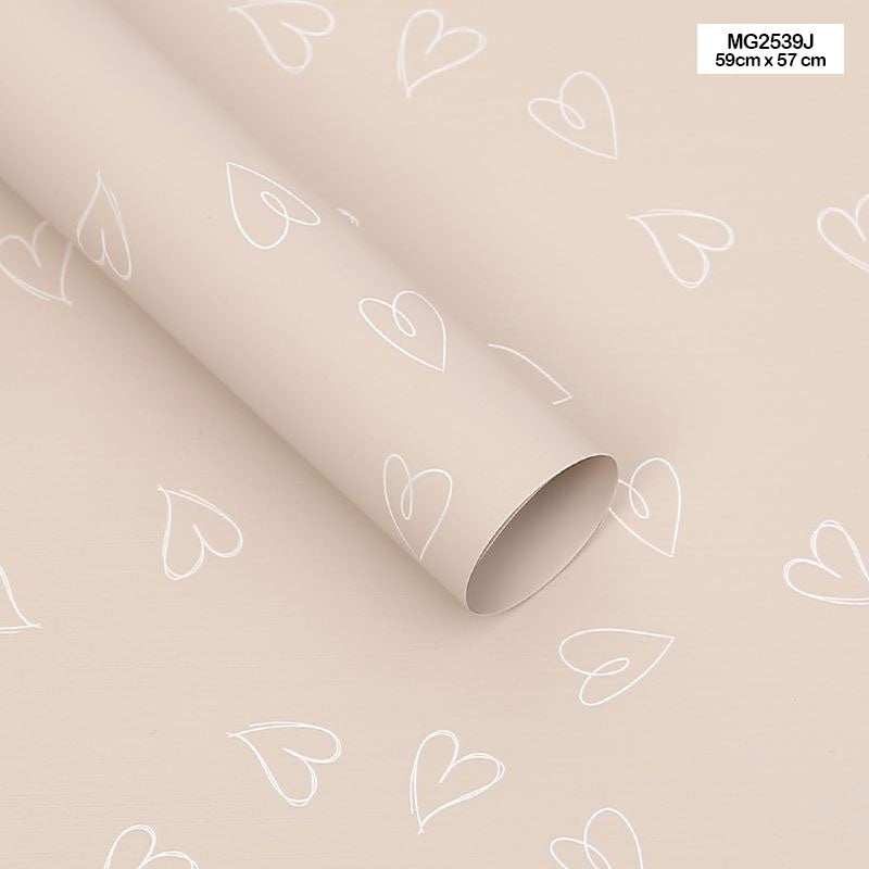 Gift To Love | Wrapping Paper Plastic | Pcs : 20 Sheets | Code : MG2539J