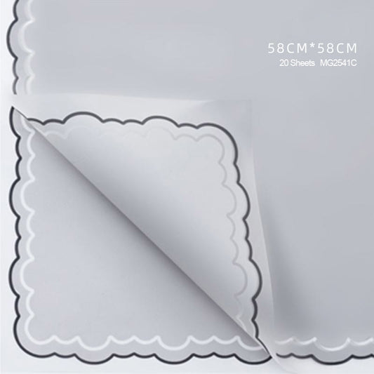 Gift To Love | Wrapping Paper Plastic | Pcs : 20 Sheets | Code : MG2541C