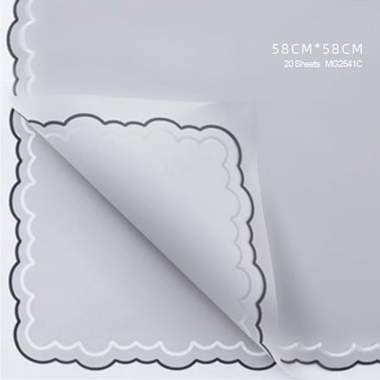 Gift To Love | Wrapping Paper Plastic | Pcs : 20 Sheets | Code : MG2541C