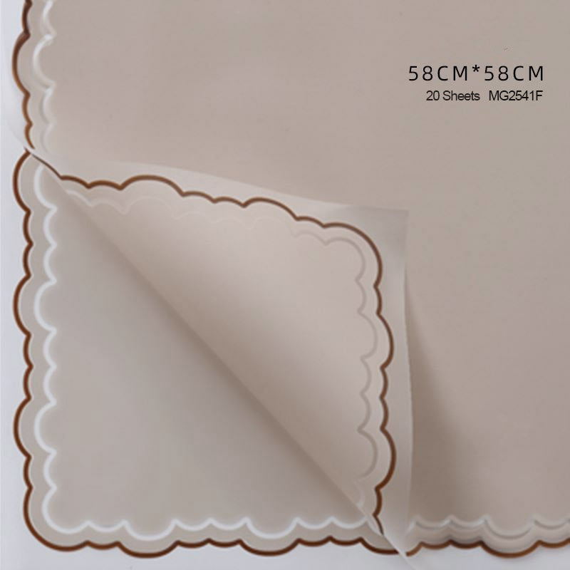 Gift To Love | Wrapping Paper Plastic | Pcs : 20 Sheet | Code : MG2541F