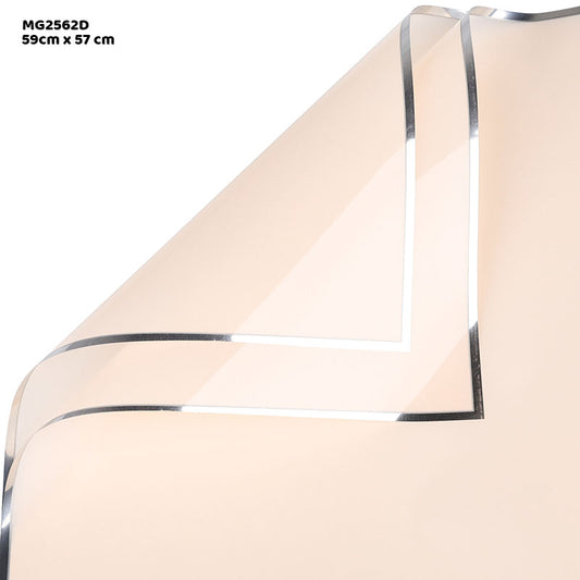 Gift To Love | Wrapping Paper Sheets | Color : Peach | Pcs : Pack Of 20 Sheets | Code : MG2562D